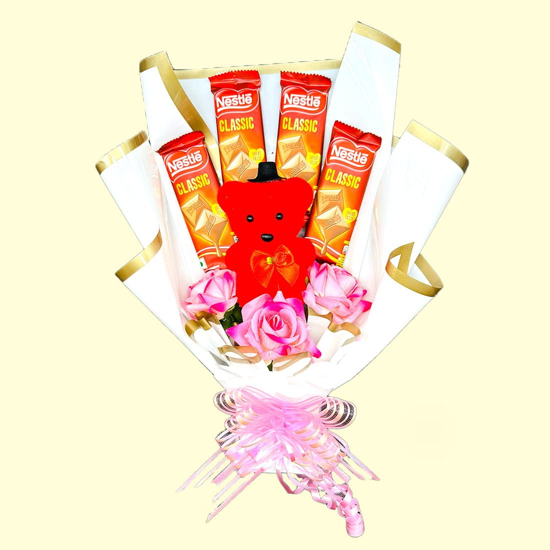 Chocolate Teddy Flower Bokeh - Image 3