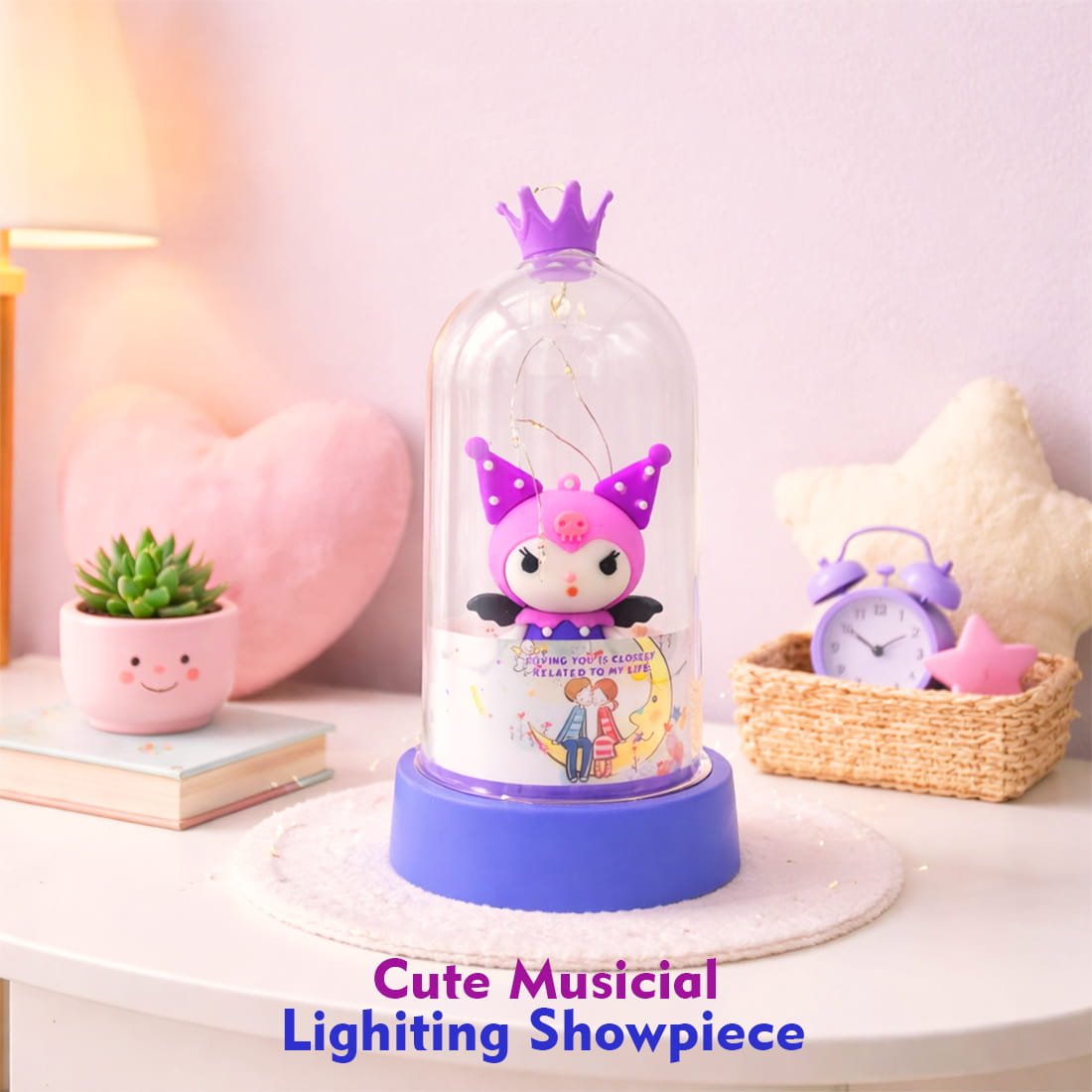 Cute Musical Lighting Showpiece